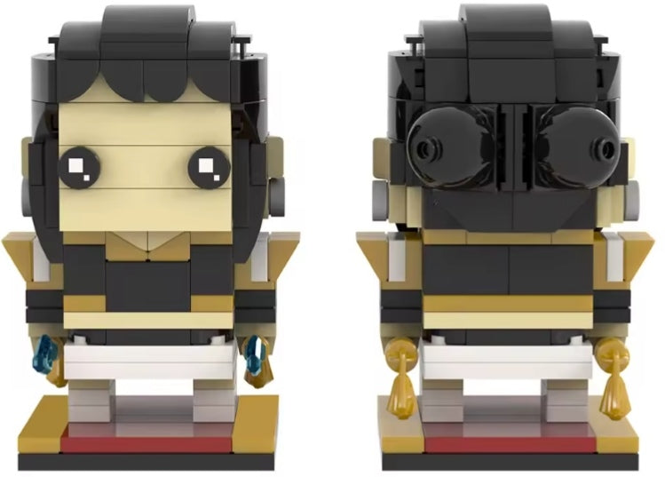 Mooxi KPop Demon Hunters BrickHeaded Building Blocks Set Toys tys bbs