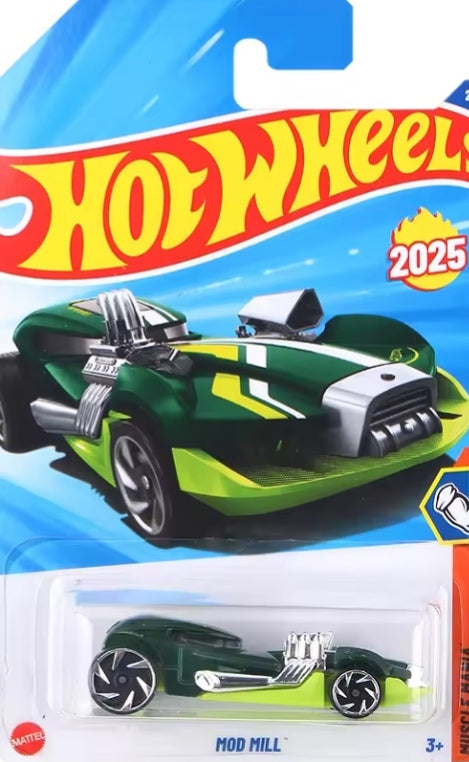 Hot Wheels 2025-Q Case Alloy "MOD Mill" Toy Car tys crs