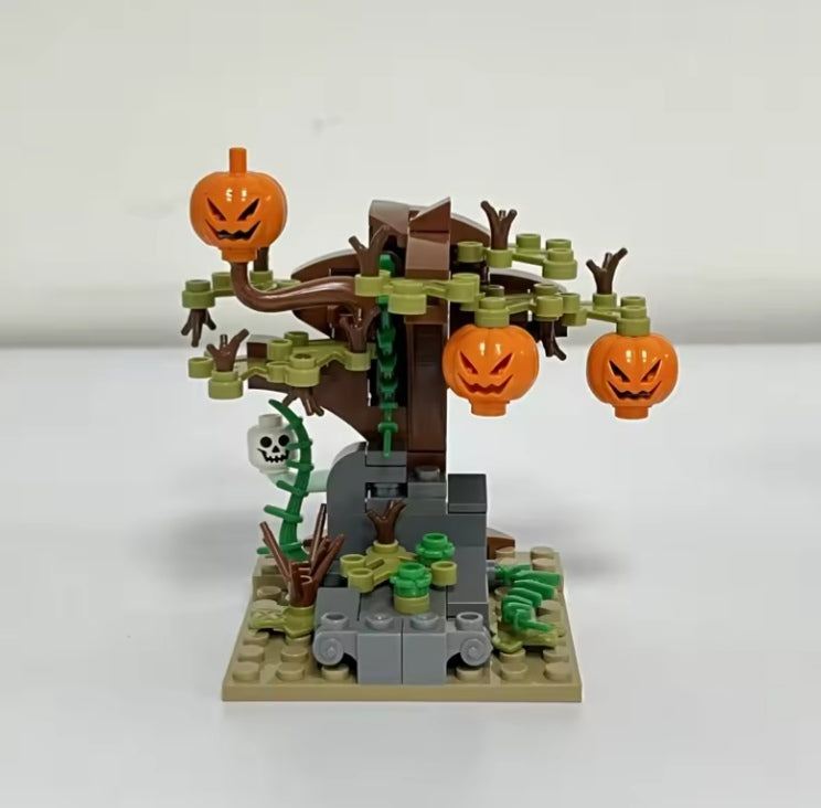 Halloween Bone Bench Ornament Building Blocks Set Toys tys bbs