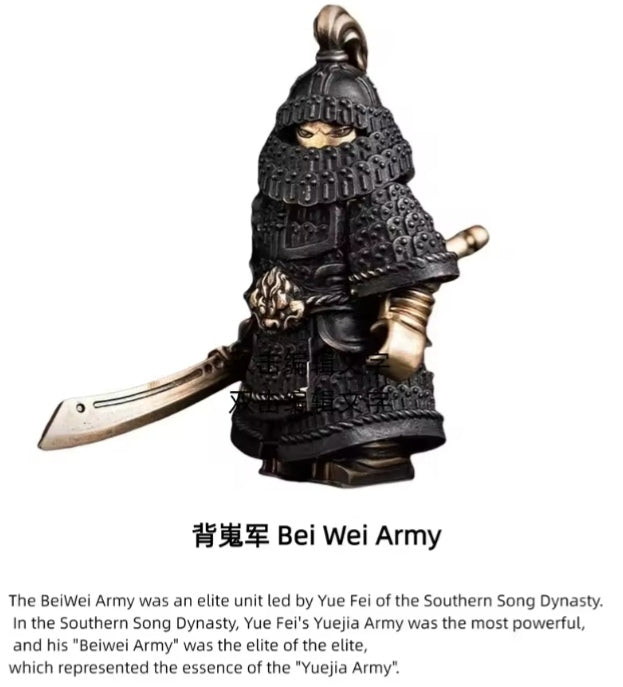 Ornamental Being Wei Army Warrior Magnetic Building Blocks Set Toys tys bbs