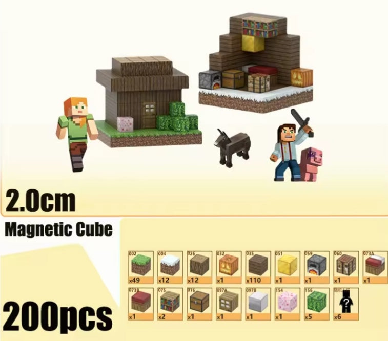 Children's Early Learning Portable Magnetic Building Blocks Set Toys tys edc bbs