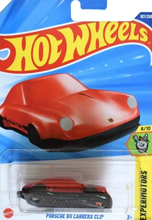 2025 Hot Wheels L J Batch "Porsche 911 Carrera Clip" Toy Car tys crs