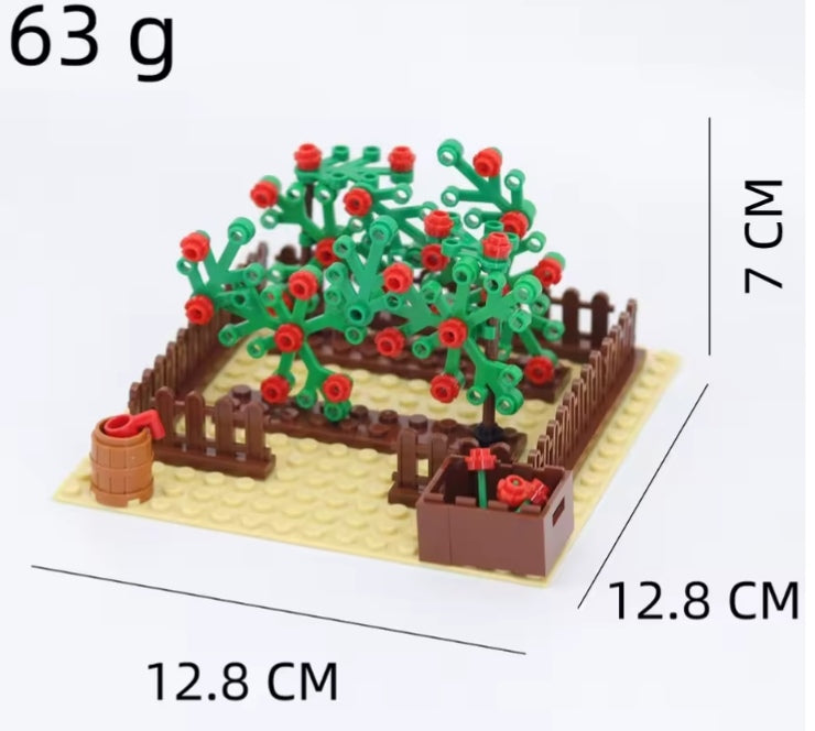 Rose Garden Building Blocks Set Toys tys bbs
