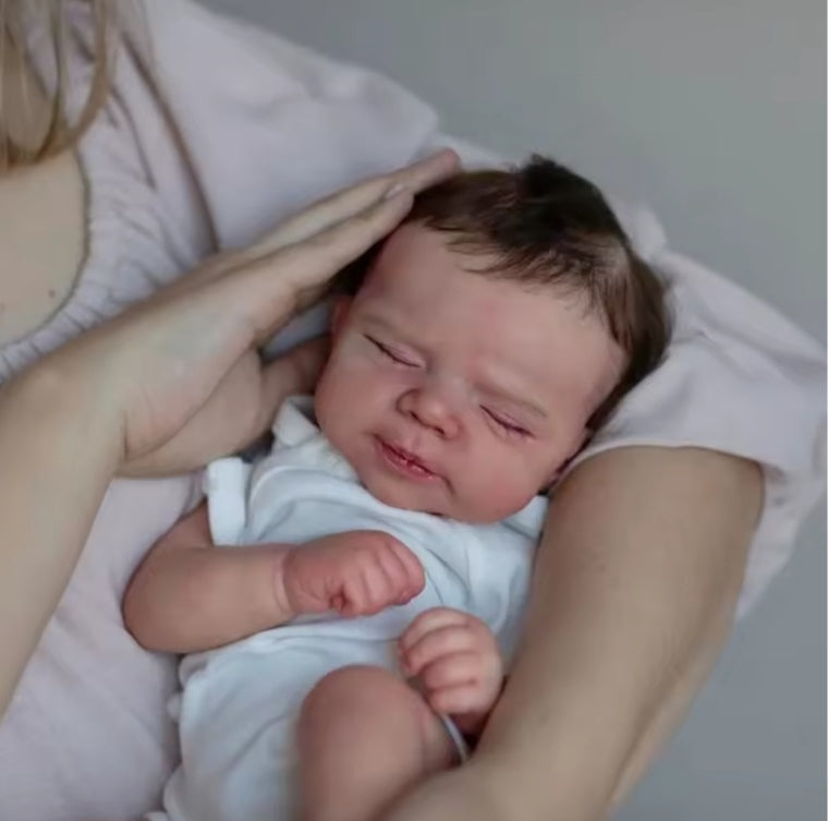 19inch 3D Skin Sleeping Baby Doll dll tys