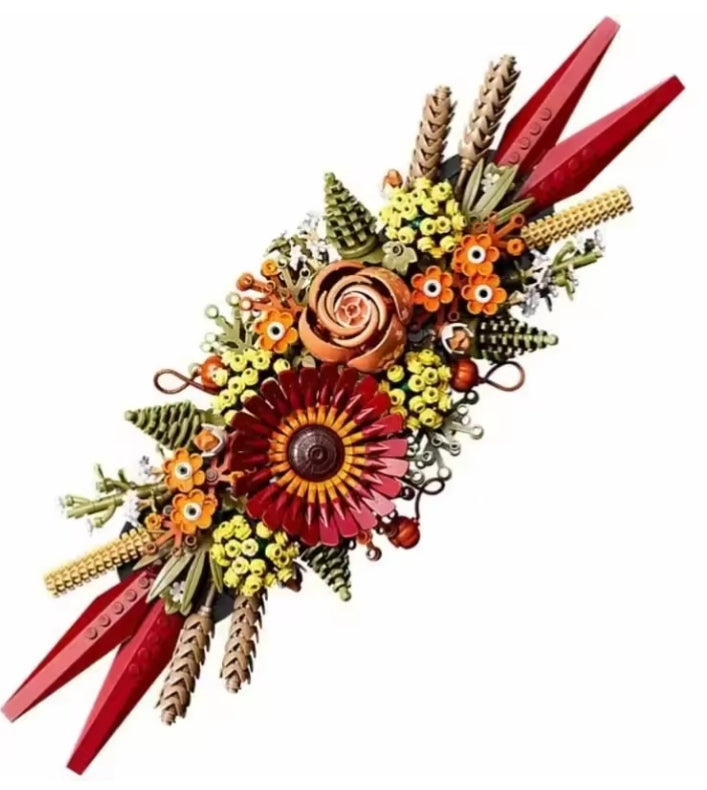 Home Decor Children's Flower Bouquet Building Blocks Set Toys tys bbs