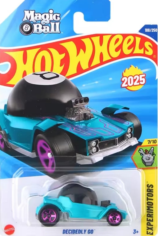 Hot Wheels 2025-Q Case Alloy "Decidedly Go" Toy Car tys crs