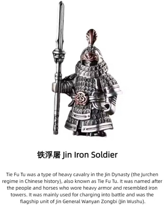 Ornamental Jin Iron Soldier Building Blocks Set Toys tys bbs