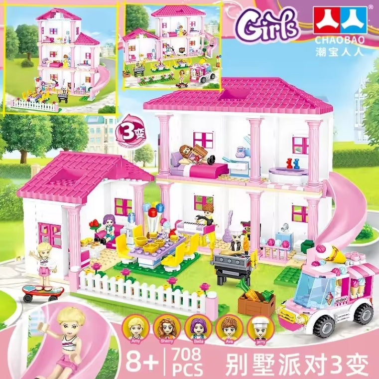 Frozen Princess Set Building Blocks Toys tys bbs