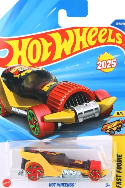 Hot Wheels 2025-Q Case "Hot Wheengs" Toy Car tys crs