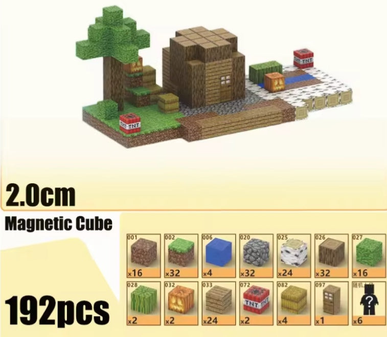 Children's Early Learning Portable Magnetic Building Blocks Set Toys tys edc bbs