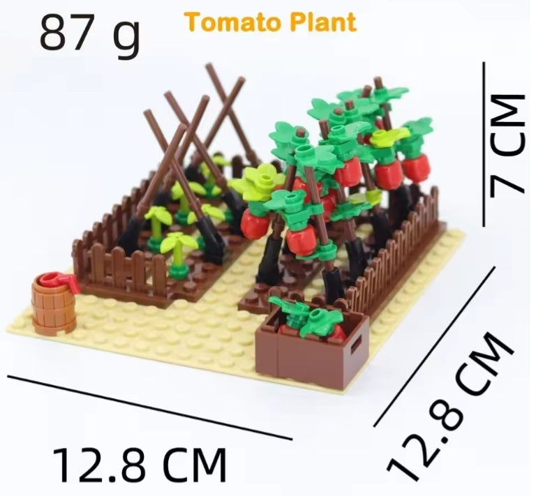 Tomato Plant Building Blocks Set Toys tys bbs