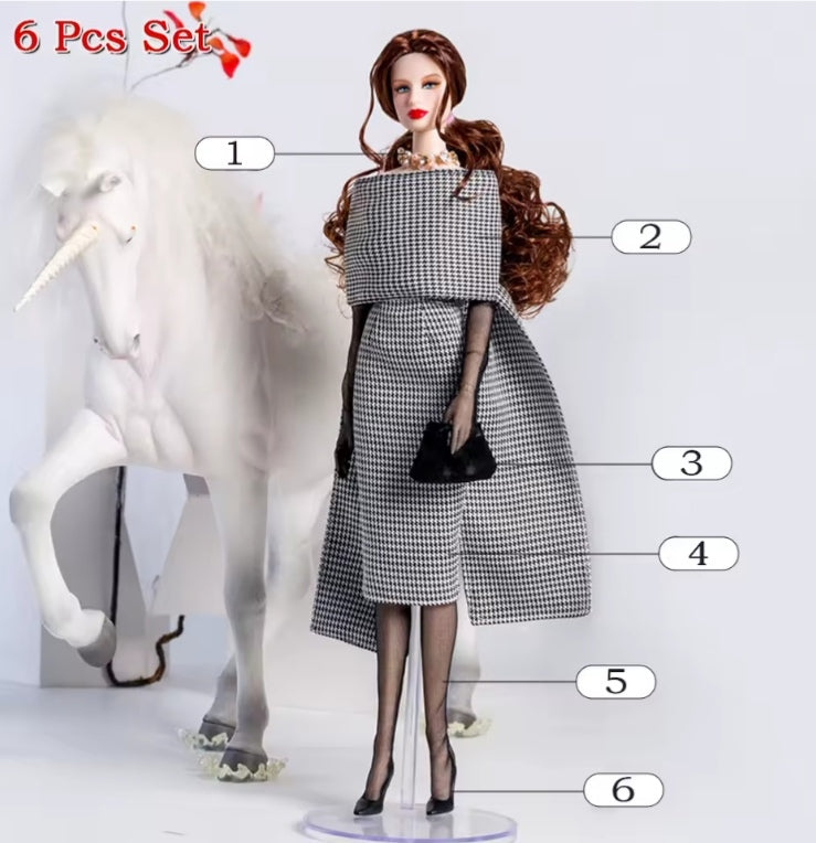 6 Piece Set Supermodel Doll Clothes dll tys