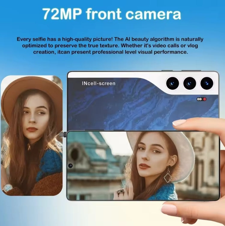 HOT 2025 NEW C40 Pro Original Intelligent 4G 5G 16GB-1T Android Global Version (Black) Smartphone smp