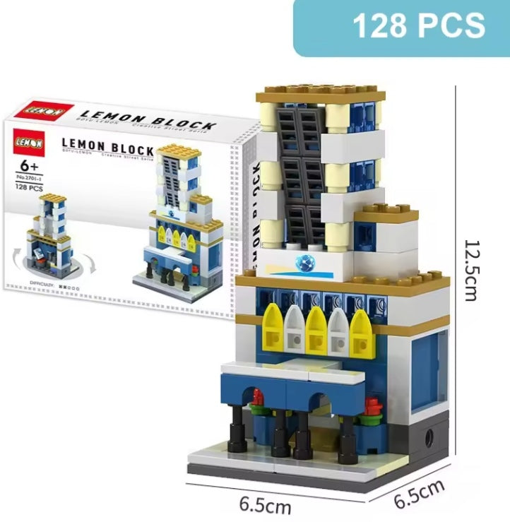 City Street Scene Building Blocks Set Toys tys bbs