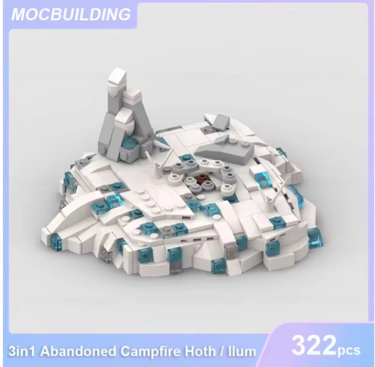Kamino Order Abandoned Campfire Building Blocks Set Toys tys bbs