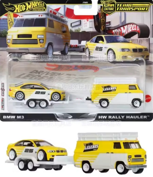 BMW M3 HW Rally Hauler Toy Cars tys crs