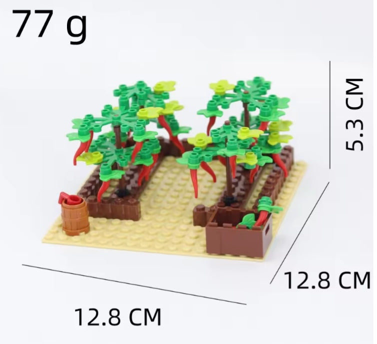 Pepper Garden Building Blocks Set Toys tys bbs
