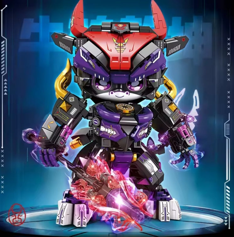 Robotic Bull Building Blocks Set Toys tys bbs rbt dll