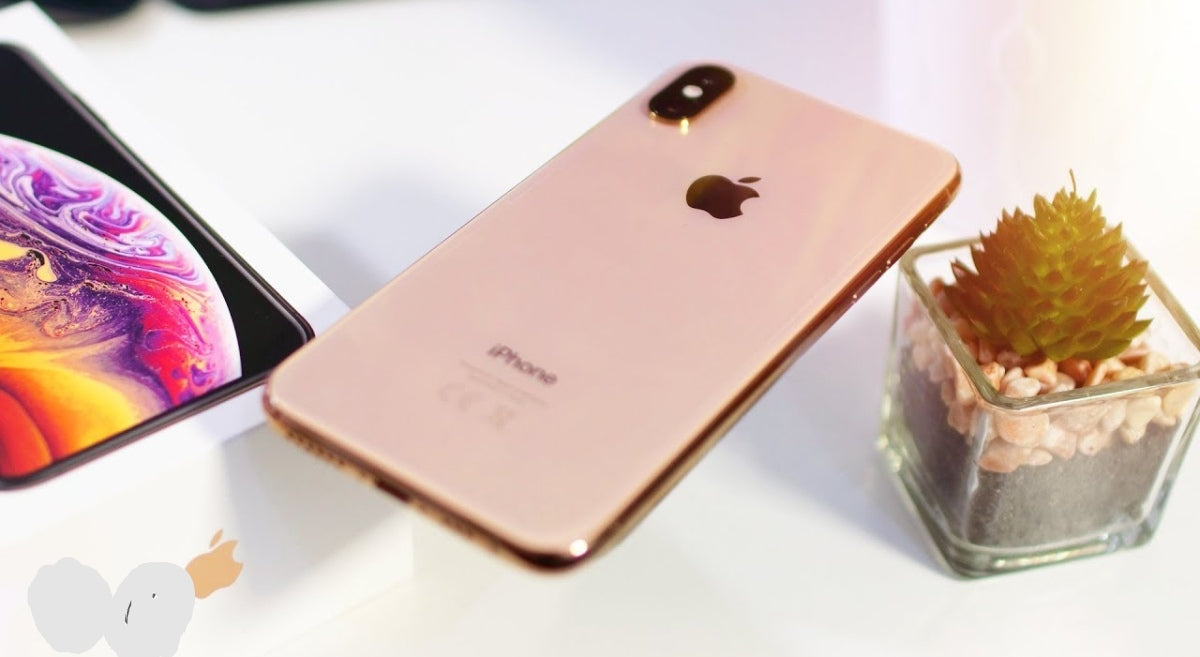 Apple iPhone XS Max Smartphone Facial Recognition Function Dust Water & Scratch Resistant HD Screen Super/Fast Charging (512GB ROM) (Gold) Smartphone smp