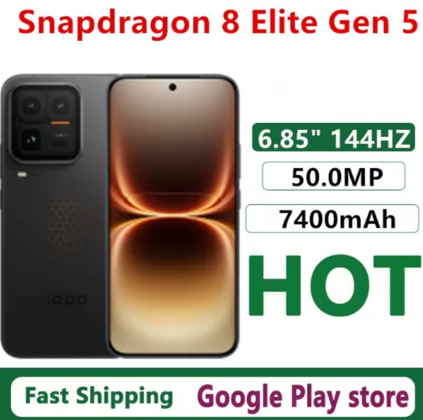 Vivo Iqoo 15 Ultra 5G Chinese Version Silver Smartphone Dust Water & Scratch Resistant HD Screen Super/Fast Charging Smartphone (RAM 24GB+1TB ROM). smp