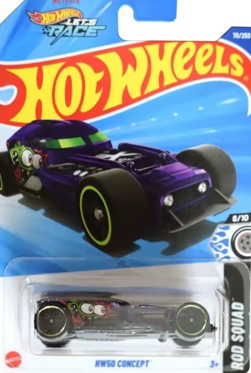 2025 Hot Wheels L J Batch "HW50 Concept" Toy Car tys crs
