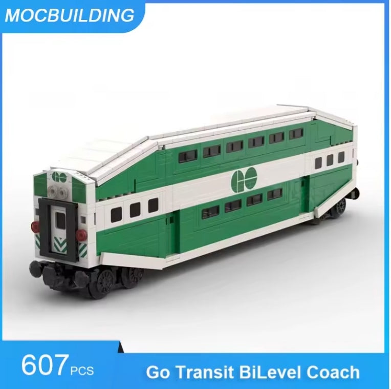Educational Creative Train Model Ornament Assembly Building Blocks Set Toys tys bbs