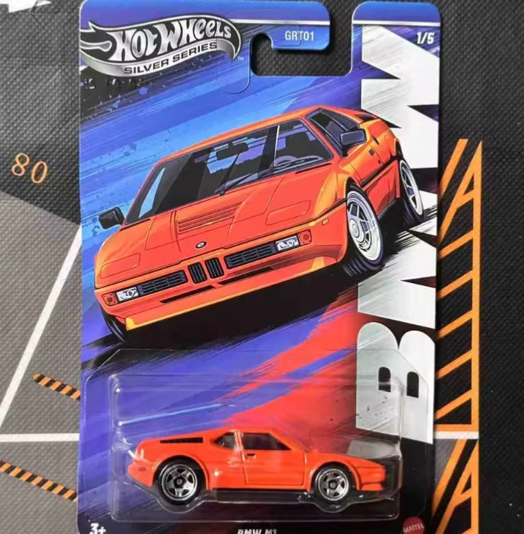 Hot Wheels 2025 BMW Silver Series "BMW M1" Toy Car tys crs