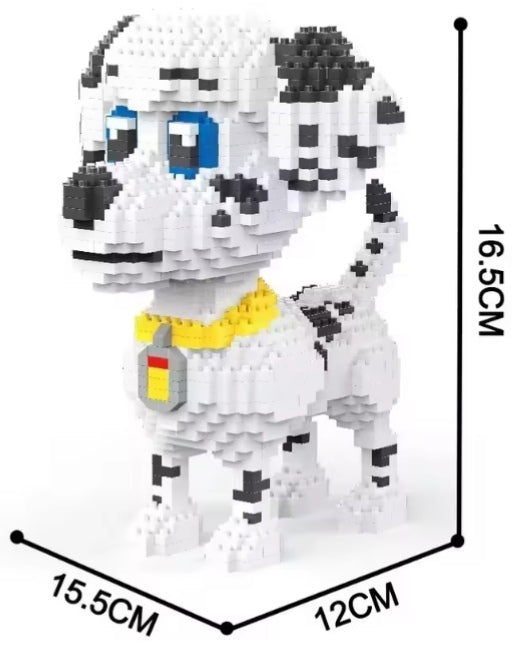 Home Decor Dalmatian Building Blocks Set Toys tys bbs