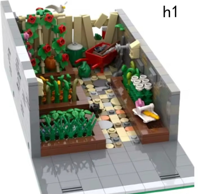 Educational Toy Farm Vegetables Garden Building Blocks Set Toys tys bbs