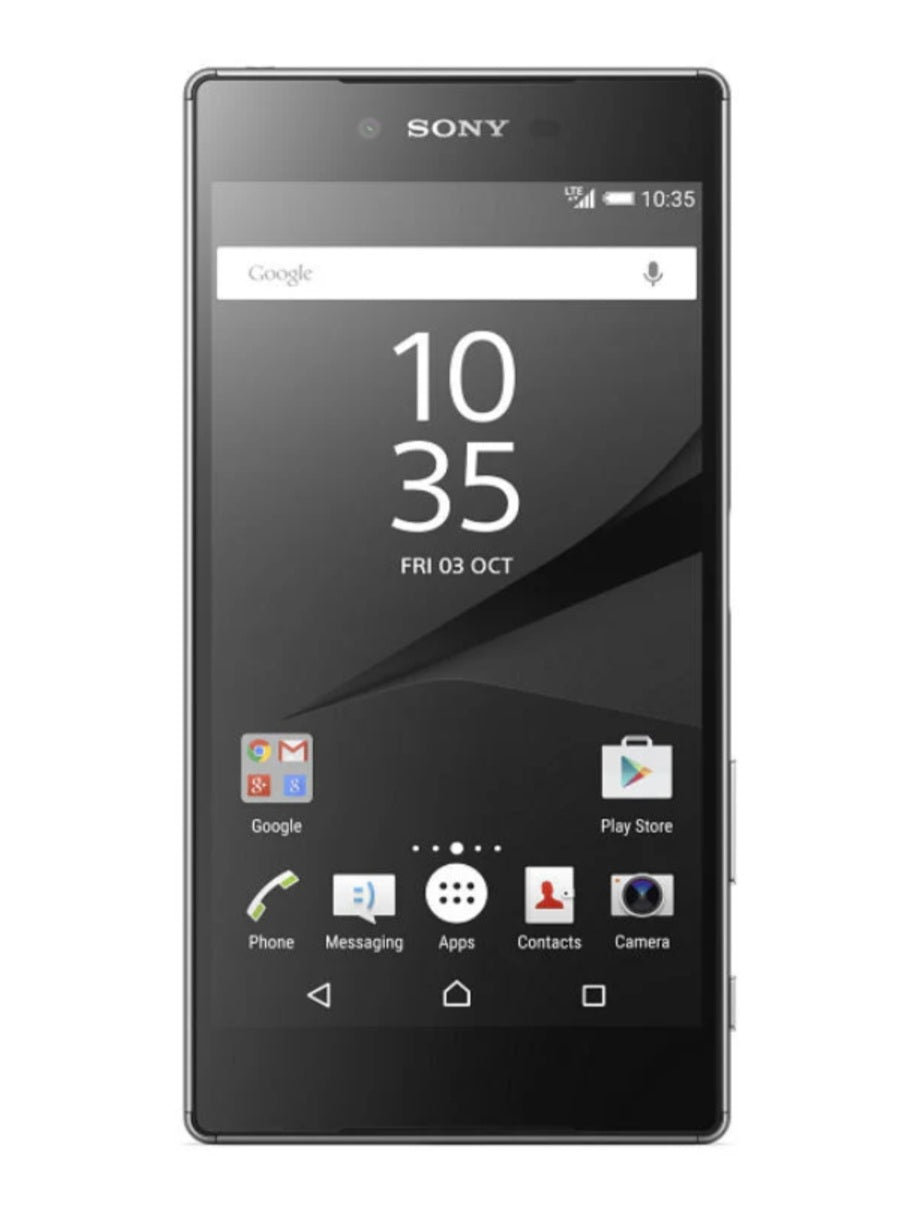 Sony Xperia Z5 Premium Global Version Black Smartphone Facial Recognition Function Dust Water & Scratch Resistant HD Screen Super/Fast Charging Smartphone smp