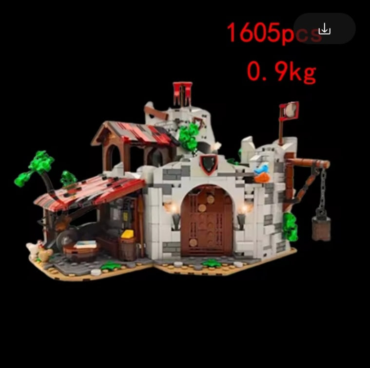 Viking Medieval Building Building Blocks Set Toys tys bbs