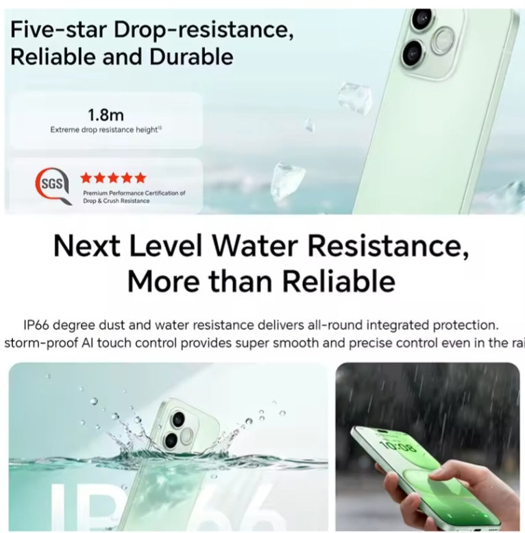 Honor 600 Lite Global Version Velvet Black Smartphone Dust Water & Scratch Resistant HD Screen Super/Fast Charging Smartphone (RAM 8GB÷256GB ROM). smp