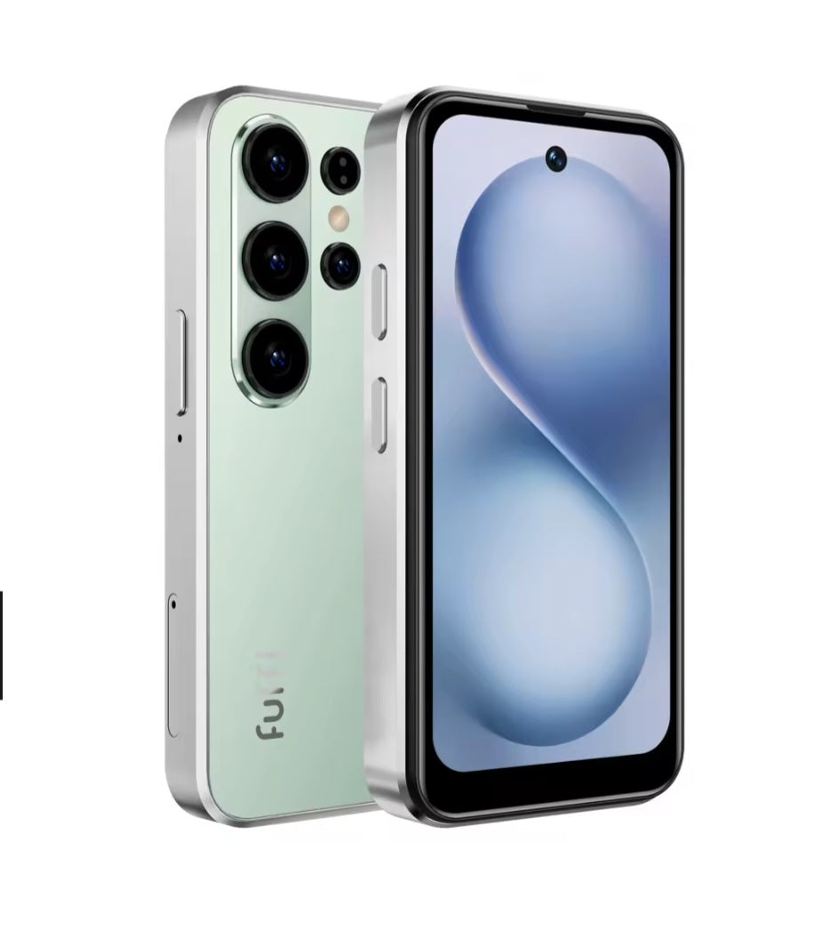 FUFFI S26 Pro Mini Green Smartphone Dust Water & Scratch Resistant HD Screen Super/Fast Charging Smartphone (RAM 2GB÷16GB ROM). smp