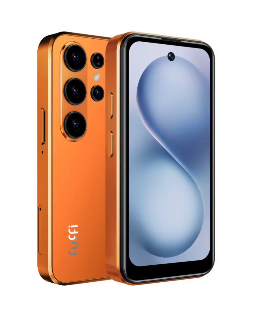 FUFFI S26 Pro Mini Orange Smartphone Dust Water & Scratch Resistant HD Screen Super/Fast Charging Smartphone (RAM 2GB÷16GB ROM). smp
