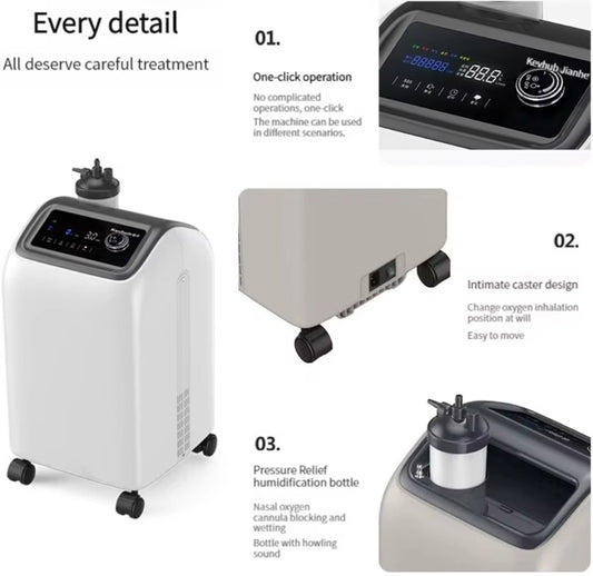 1L-5L Professional Oxygen Concentrator Machine