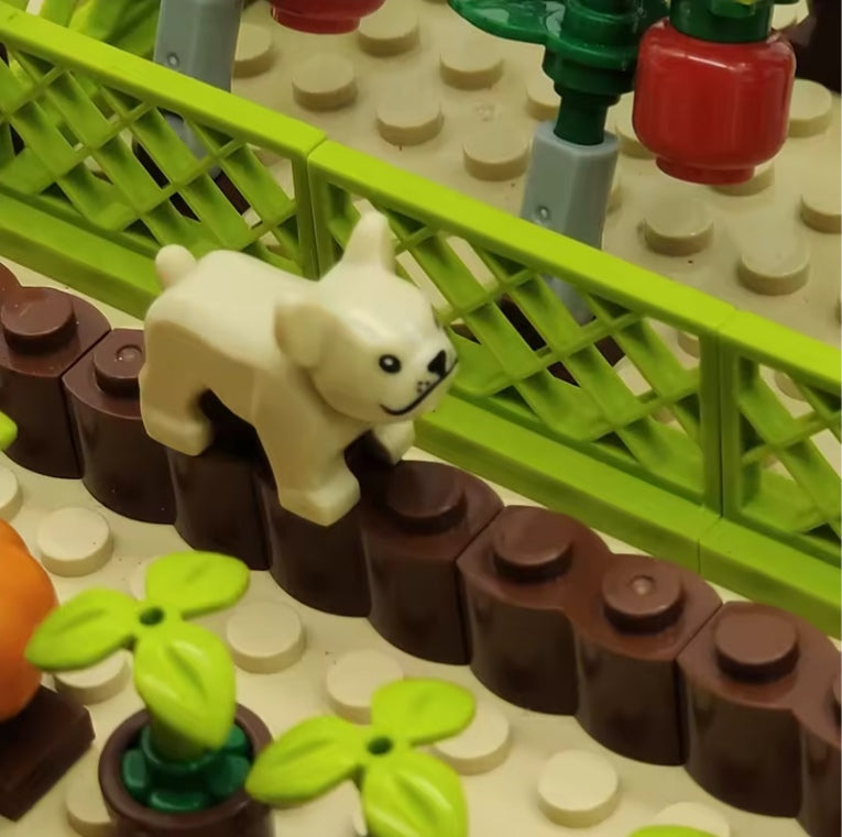 Pineapple Pumpkin Garden Building Blocks Set Toys tys bbs