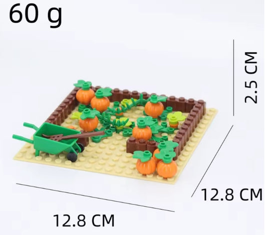 Pumpkin Garden Building Blocks Set Toys tys bbs