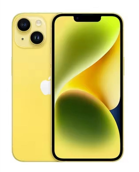 Apple iPhone 14 Smartphone 5G SuperCharge Chinese/US Version 6.1inch Screen ROM 128GB (Yellow) Smartphone smp