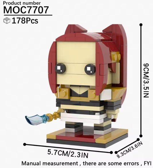 Mooxi K-Pop Demon Hunters Building Blocks Set Toys tys bbs