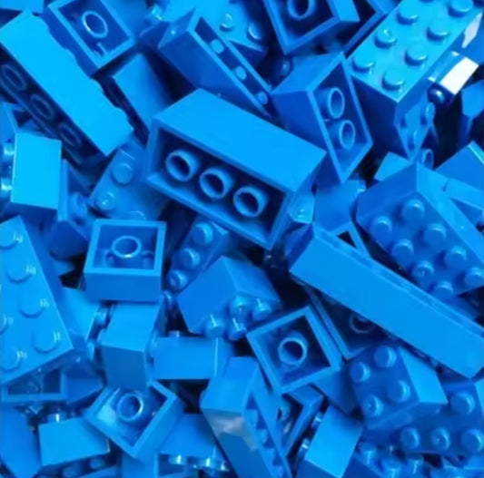 Classic Blue Building Blocks Set Toys tys bbs