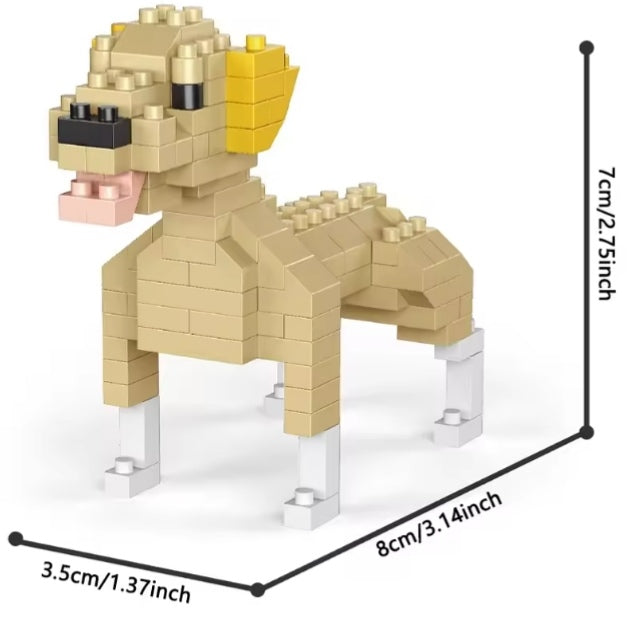 Home Decor Pet Dog Building Block Set Toys tys bbs