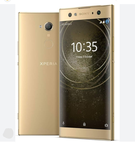 Sony Xperia XA2 Ultra 4G LTE Waterproof Dustproof Scratchproof Smartphone Global Version HD Screen Super/Fast Charging (1 SIM Full Set) (Gold) Smartphone smp