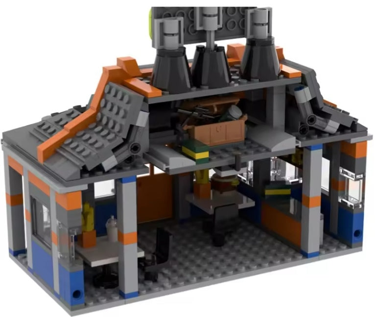 MOC Durr Burger Fortnites Custom Building Blocks Set Toys tys bbs