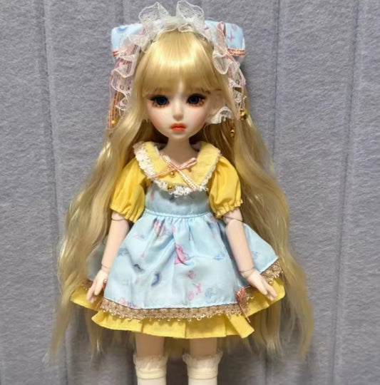 Handmade Makeup 30cm Princess Fullset Doll dll tys