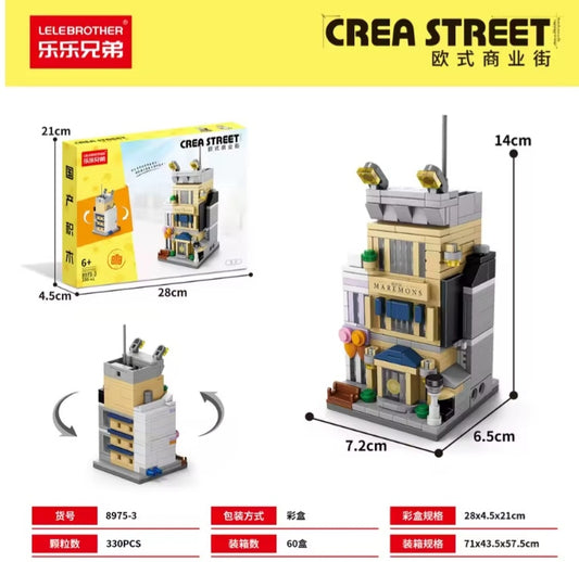 Hotel Building Blocks Set Toys tys bbs