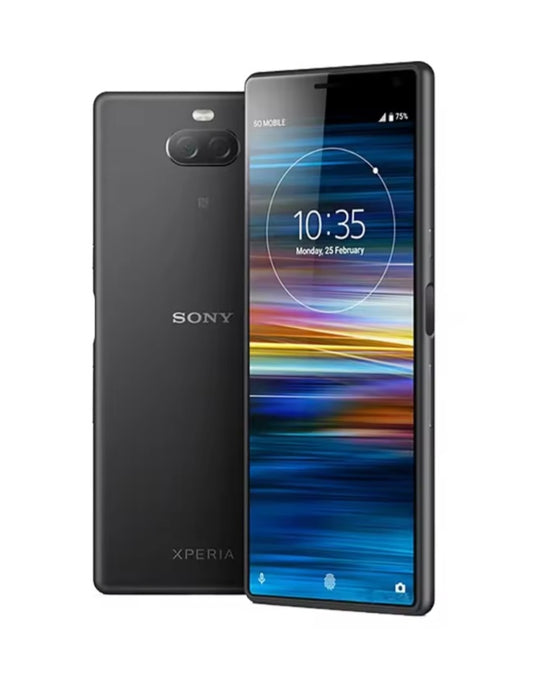 Sony Xperia 10 Global Version Black (1 SIM) Smartphone Dust Water & Scratch Resistant HD Screen Super/Fast Charging Smartphone smp