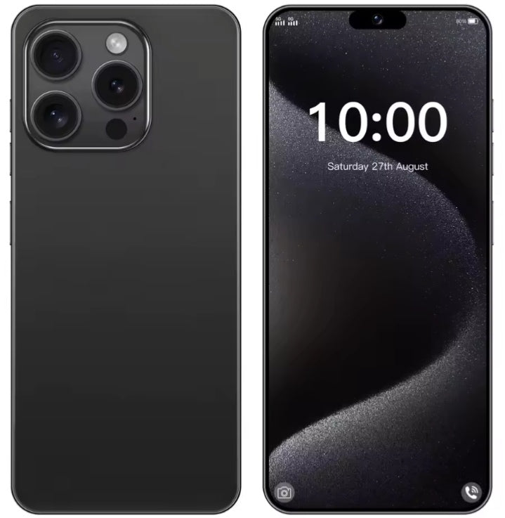 XS16 Pro HOT 2026 High Quality 7.3inch Global Edition Facial Recognition (Black) 22GB+2TB Android Smartphone smp