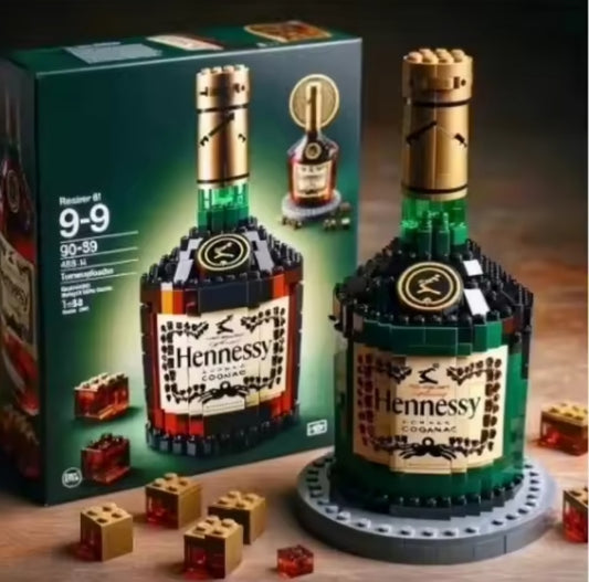 Home Decor Whiskey Bottle Building Blocks Set Toys tys bbs