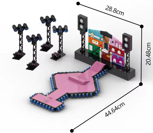 Taylor's The Eras Tour Stage Building Blocks Set Toys tys bbs