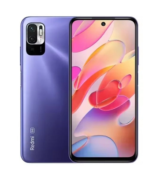 Xiaomi Redmi Note 10 Global Version Blue Smartphone Facial Recognition & Fingerprint Unlock Function Dust Water & Scratch Resistant HD Screen Super/Fast Charging Smartphone (RAM 4GB+128GB ROM) + FREE Gift. smp
